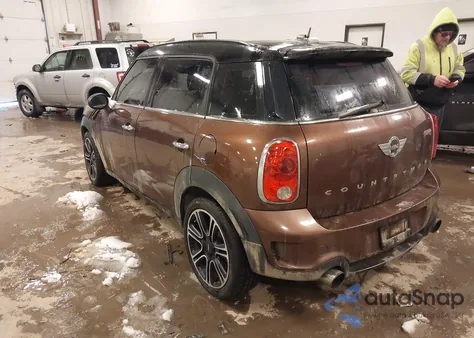 2013 Mini Countryman Cooper S из США, поврежденный, VIN WMWZC5C52DWP33878